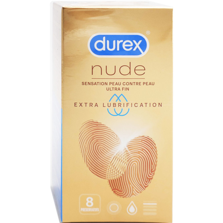 Durex FEELING XL - 10 Préservatifs Fins et Extra Large pour Homme