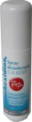 SPRAY DESINFECTANT CHLOREXIDINE GILBERT 100 ML