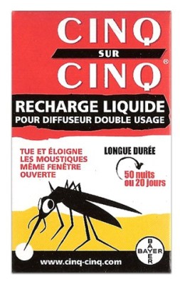 CINQ SUR CINQ RECHARGE LIQUIDE POUR DIFFUSEUR