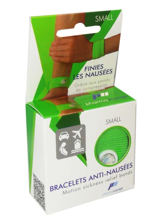 Pharmavoyage bracelet anti-nausées - Mal des transports et grossesse