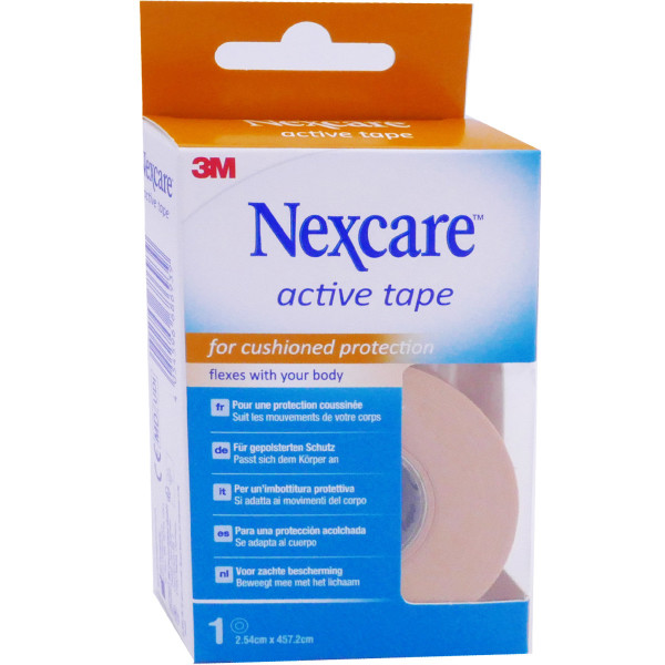 3M NEXCARE ACTIVE TAPE 2.54CM X 475.2 CM Parapharmacie