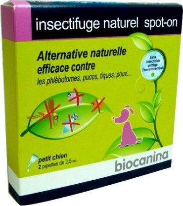 BIOCANINA INSECTIFUGE NATUREL PETIT CHIEN