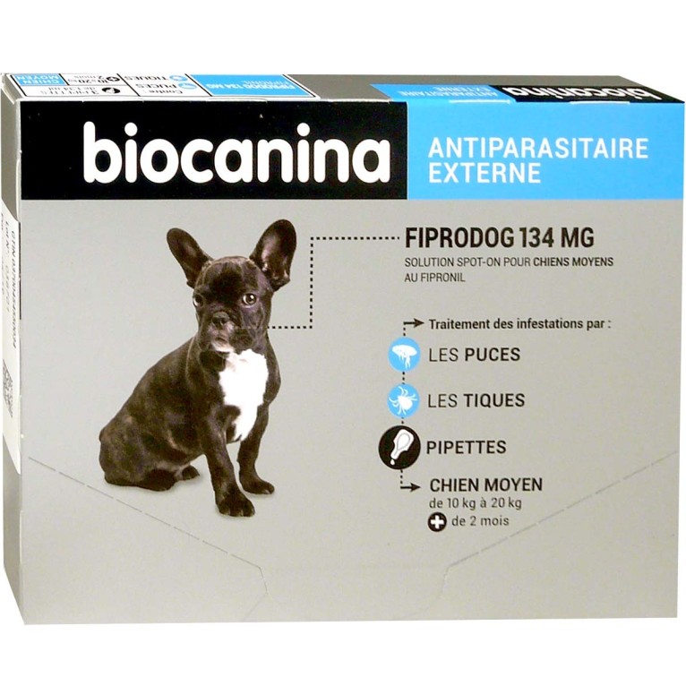 Biocanina shampooing antiparasitaire - Chat et chien - Anti puce