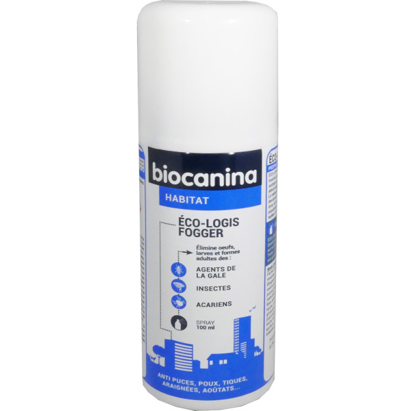 BIOCANINA ECO LOGIS FOGGER ANTI PUCES SPRAY 100 ML