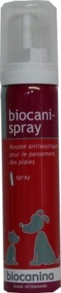 BIOCANISPRAY MOUSSE PANSEMENT ANTISEPTIQUE CHIEN ET CHAT