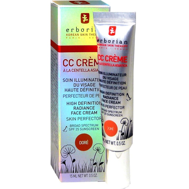 CC Crème à la Centella Asiatica Doré, soin perfecteur de teint