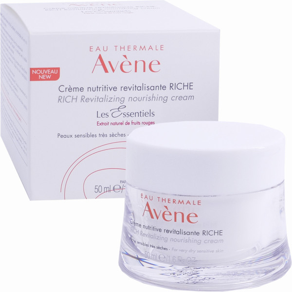 AVENE CREME NUTRITIVE REVITALISANTE RICHE 50 ML PEAUX SENSIBLES/SECHES