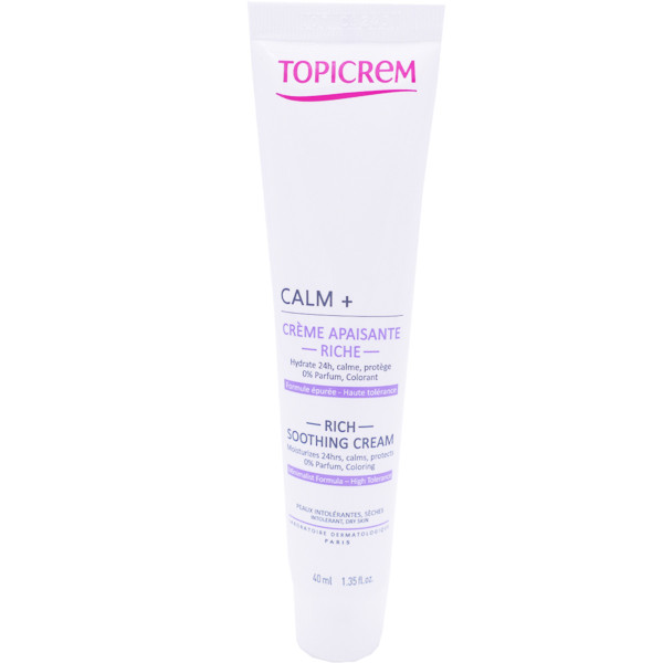 TOPICREM CALM+ CRÈME APAISANTE RICHE 40 ML - Beauté ...