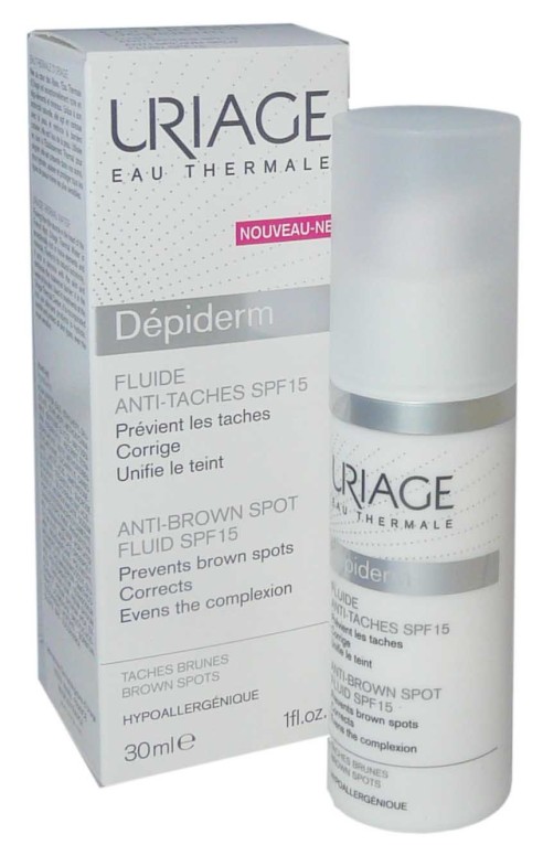 URIAGE  COFFRET DEPIDERM BOOSTER 30ML+BARISUN FLUID ANTI TACHE