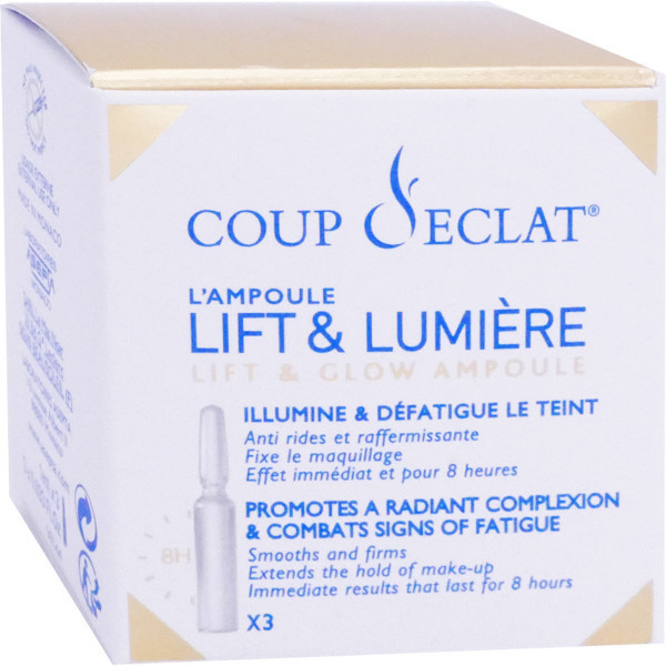 COUP D'ECLAT LIFT & LUMIERE 3X AMPOULE ANTIAGE Beauté