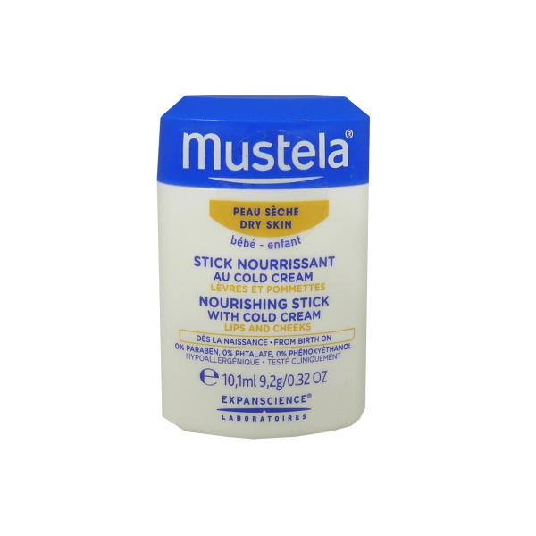 mustela stick nourrissant au cold cream