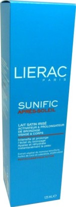 LIERAC SUNIFIC APRES-SOLEIL LAIT SATIN IRISE 125ML