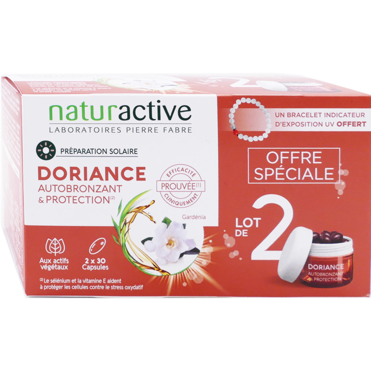 NATURACTIVE DORIANCE AUTOBROZANT & PROTECTION 2X30 CAPSULES