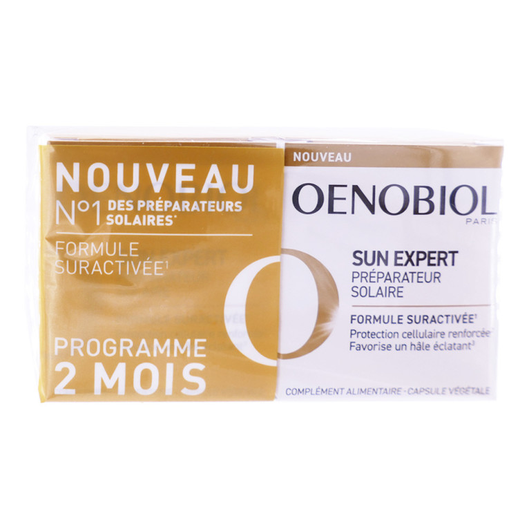 Oenobiol Sun Expert Preparateur Solaire Lot De 2x30 Capsules