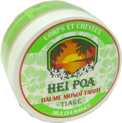 HEI POA BAUME MONOI TAHITI TIARE CORPS ET CHEVEUX