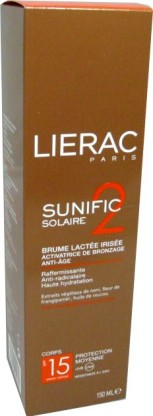 LIERAC SUNIFIC 1 SPRAY LACTE IRISE 30SPF 150ML