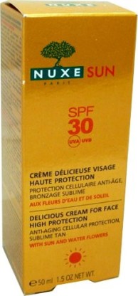 NUXE SUN CREME DELICIEUSE VISAGE 30SPF 50ML